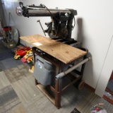 Craftsman Radial Arm Saw On Cart