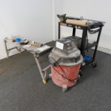 Lot Shop Vac, Cart & Bench