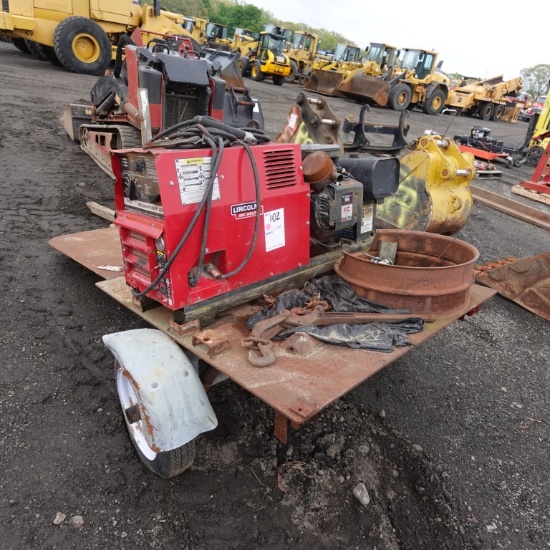 Lincoln Arc Welder Tow Behind Trailer