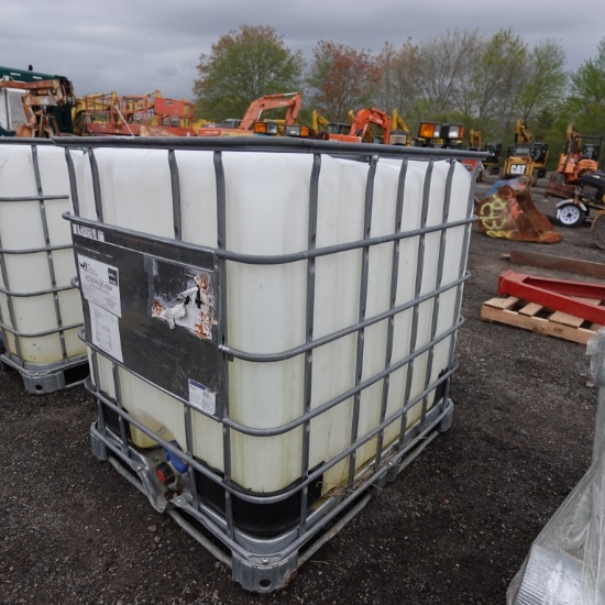 1000 Liter Caged Poly Tank