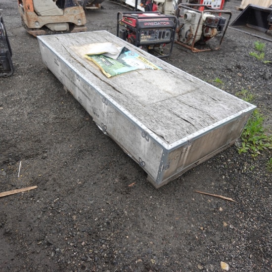 8ft x 10ft Twin Wall Aluminum Frame Greenhouse