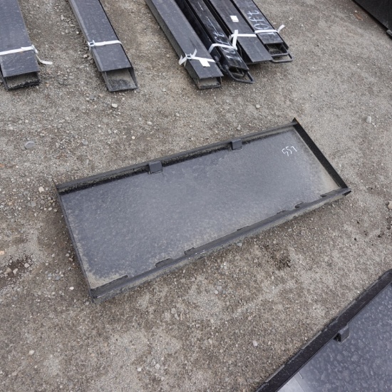 Skid Steer Quick Attach Mount Plate