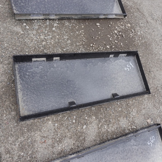 Skid Steer Quick Attach Mount Plate