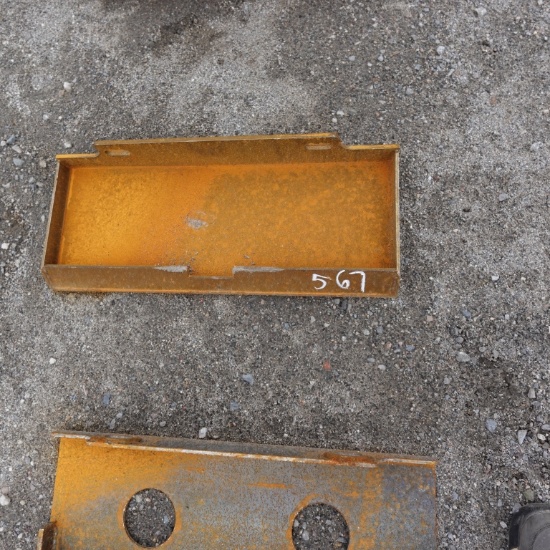 Skid Steer Bucket Edge Plate