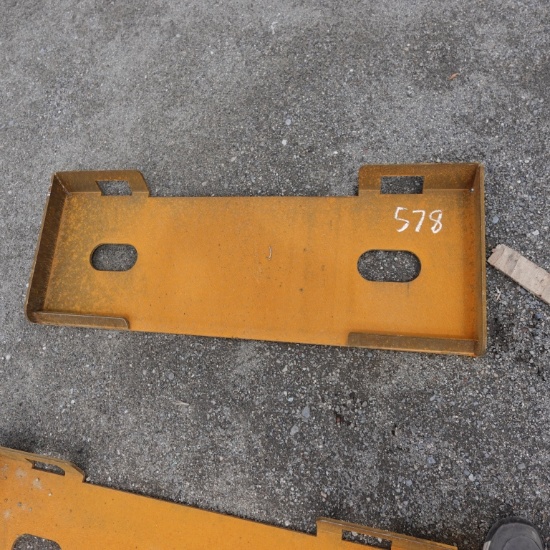 Skid Steer Bucket Edge Plate