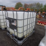 1000 Liter Caged Poly Tank