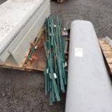 Lot Of Garden Fence Posts