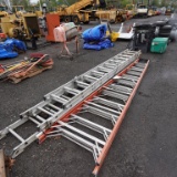 Lot (3) Folding Ladders