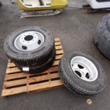 Lot (3) Michelin Ltx At Tires Lt245/75r17