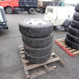 Lot (4) Michelin Ltx At Tires
