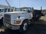 1996 Ford F800 Series Rack Body W/ Lift Gate