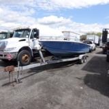 Boat On Trailer