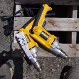 Lot (2) Corded Dewalt Screw Guns