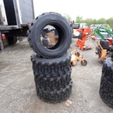 Lot (4) Forerunner Tires 12-16.5N.H.S.