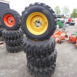 Lot (4) Forerunner Tractor Tires 12-16.5NHS