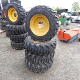 Lot (4) Great Road Tractor Tires 10-16.5NHS
