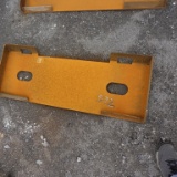 Skid Steer Bucket Edge Plate
