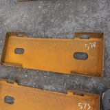 Skid Steer Bucket Edge Plate