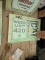 2 Retro Vintage Signs 420 Limit/ Cat