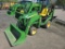 2015 John Deere 1025r Tractor W/ Backhoe