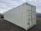 New 40ft Single Door Sea Container