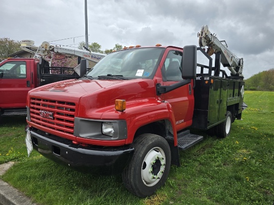 2009 Gmc C5 Crane Service Truck