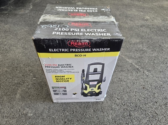 New Realm 2100 Psi Electric Pressure Washer