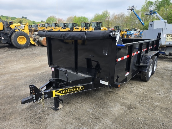 2025 Kaufman 14' Tandem Axle Dump Trailer