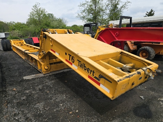 1999 Talbert 60 Ton Beam Trailer