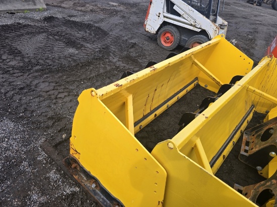 Zm 8 Ft Skidsteer Snow Pusher