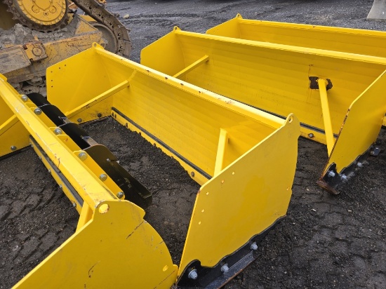 8 Ft Skidsteer Snow Pusher