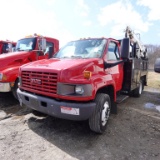 2009 Gmc C5 Truck W/ Stellar Crane