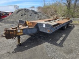 Tandem Axle Tag Trailer W/ramps