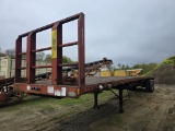 1997 Fruehauf Flat Deck Trailer