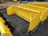 Zm 8 Ft Skidsteer Snow Pusher