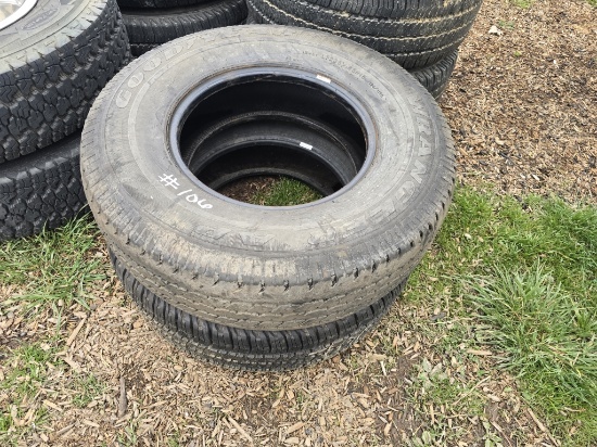 Set Of 2 Good Year Wrangler Lt235/85r16 Tires