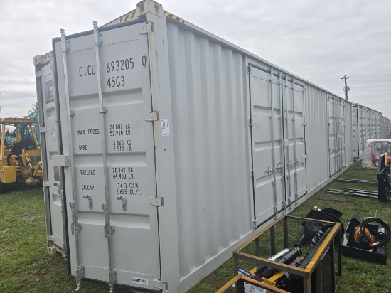 New 40ft 5 Door Sea Container