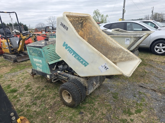 2014 Multiquip Wbh-16 Stand On Dumper
