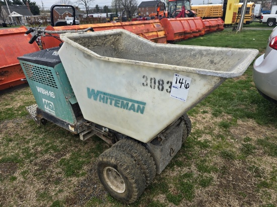 2014 Multiquip Wbh-16 Stand On Dumper