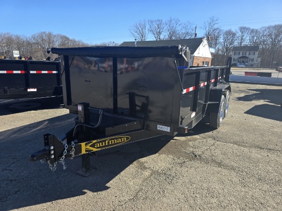 New 2025 Kaufman 14' Tandem Axle Dump Trailer