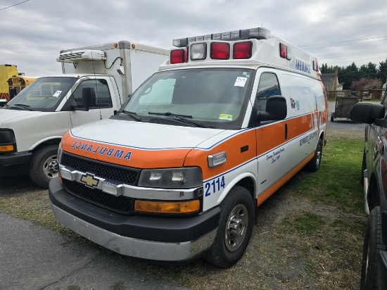 2013 Chevy Express Ambulance