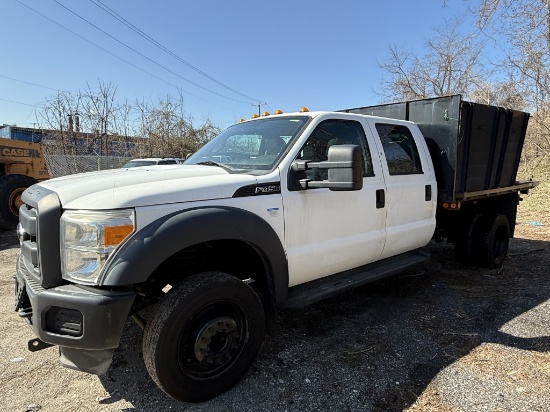 2012 Ford F450 Rack Body
