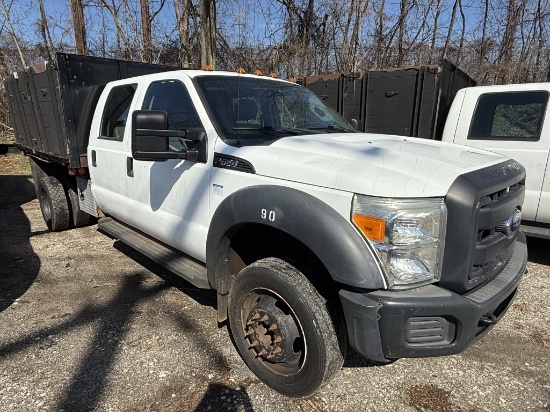 2013 Ford F450 Crew Cab Rack Body