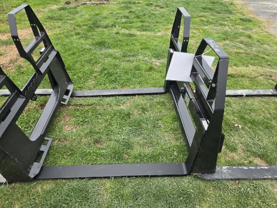 New Agrotk 4ft Skidsteer Forks