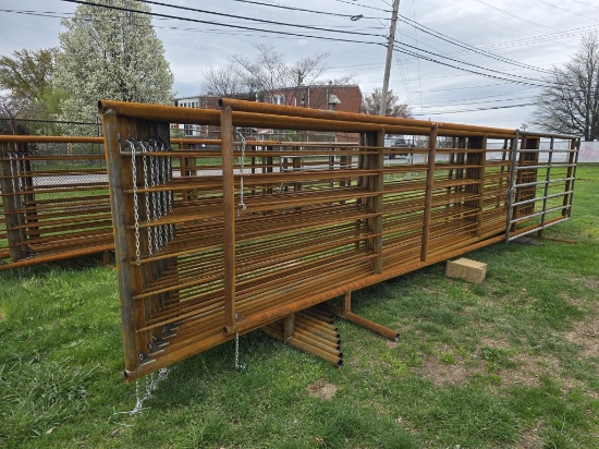New Hd Cattle Fencing With Cut Gate