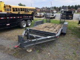 Tandem Axle Equipment Trailer
