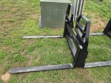 New Agrotk 4ft Skidsteer Forks