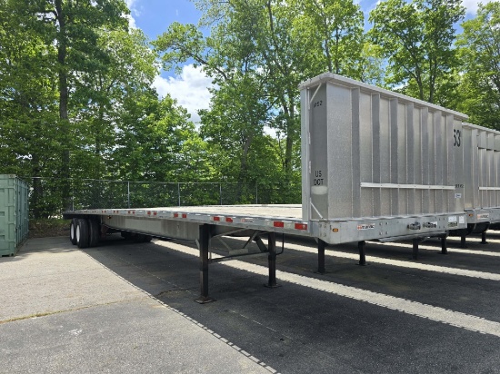2013 Manac 53ft Flat Deck Trailer
