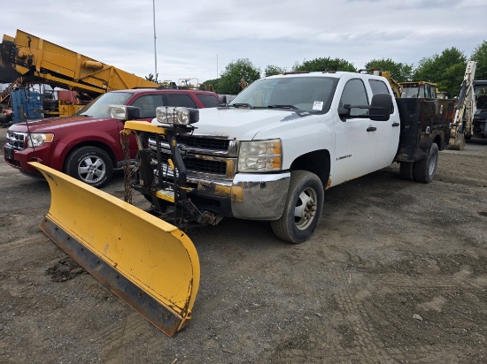 2008 Chevy 3500hd Service Truck W/ Plow