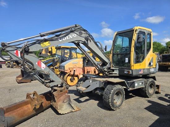 Volvo Ew55b Wheeled Excavator
